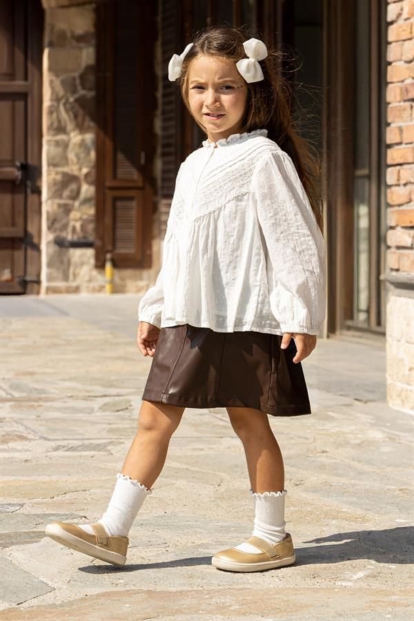 Παιδικά Παπούτσια Mary Jane - Χρυσαφί (Μεγέθη 24-32)