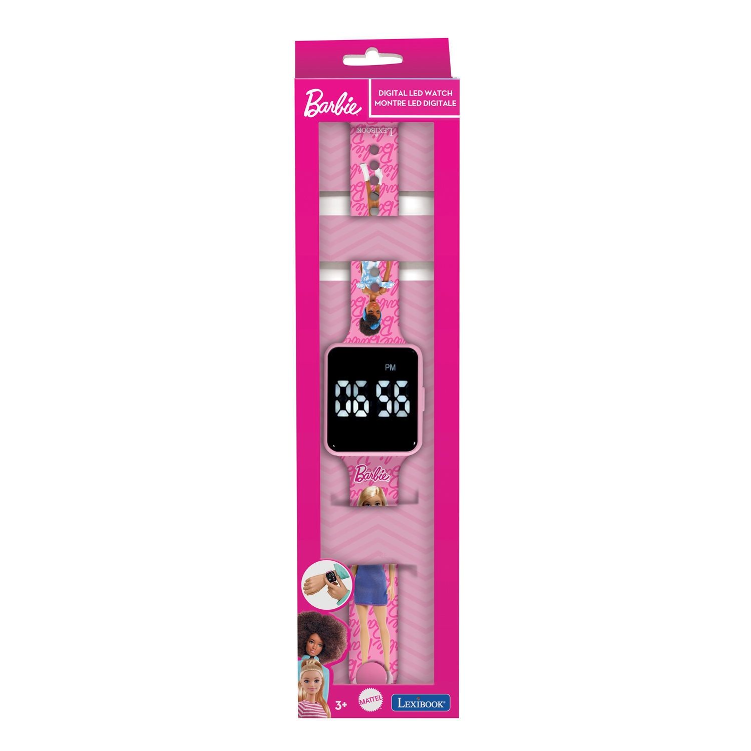 ΨΗΦΙΑΚΟ ΡΟΛΟΪ ΧΕΙΡΟΣ LED Barbie