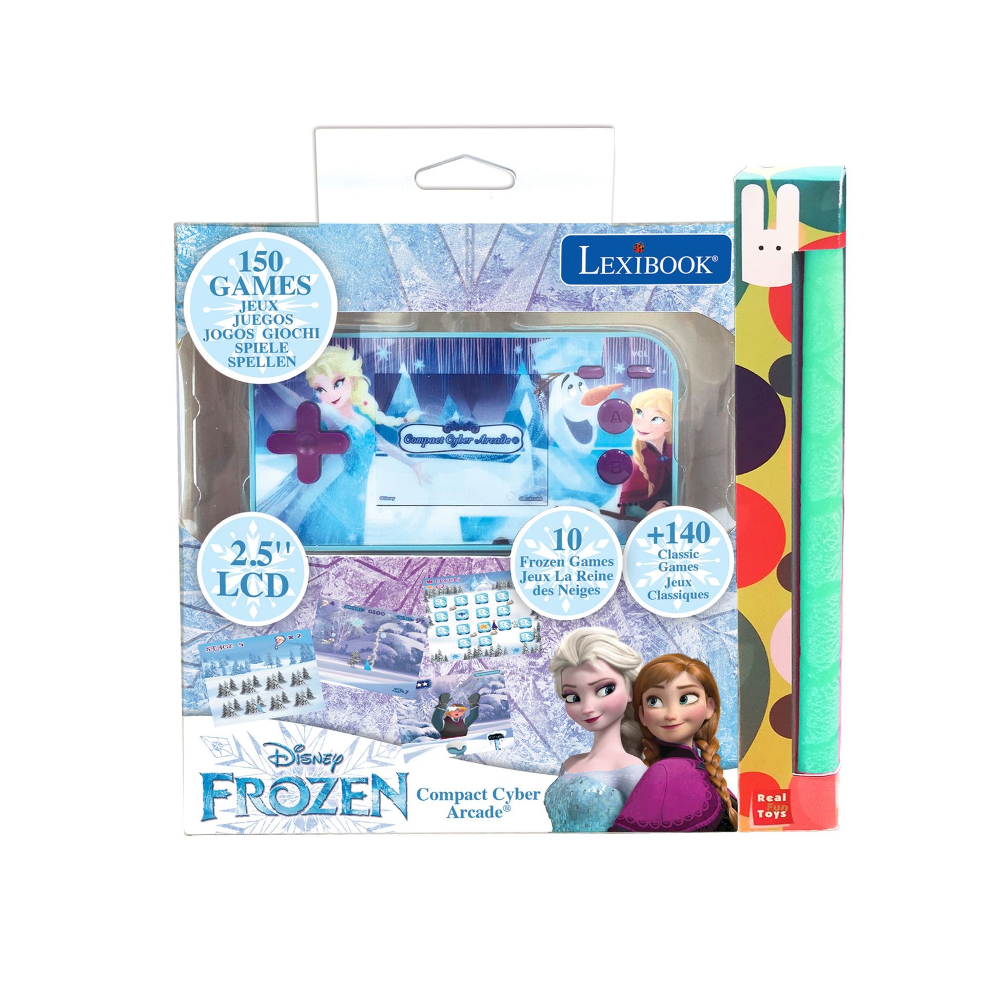 ΚΟΝΣΟΛΑ CYBER ARCADE FROZEN - ΟΘΟΝΗ 2,5 150 ΠΑΙΧΝΙΔΙΑ ΛΑΜΠΑΔΑ