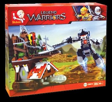 WARRIORS CHARRIOT 334PCS