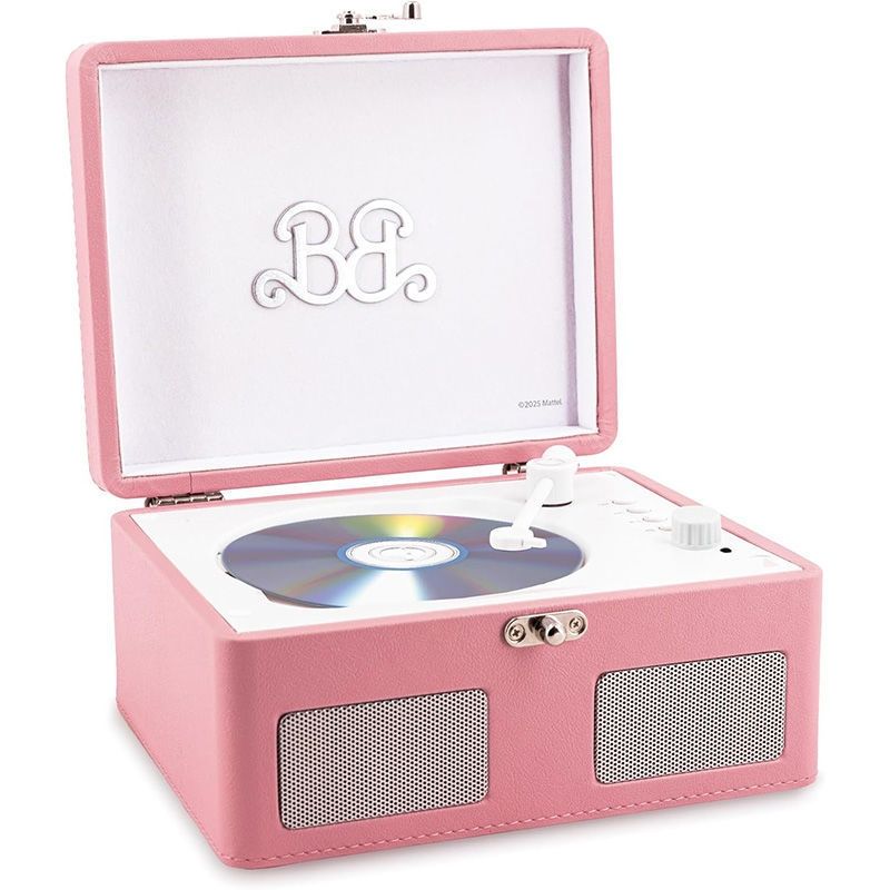 Barbie CD Player Lisciani - Vintage Φορητή Συσκευή Αναπαραγωγής με USB & Bluetooth 113620