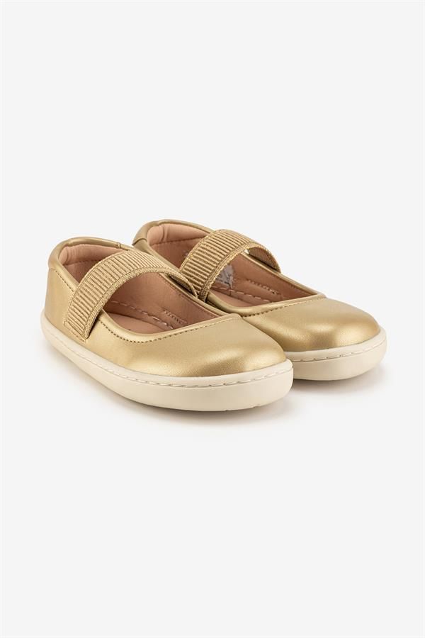 Παιδικά Παπούτσια Mary Jane - Χρυσαφί (Μεγέθη 24-32)