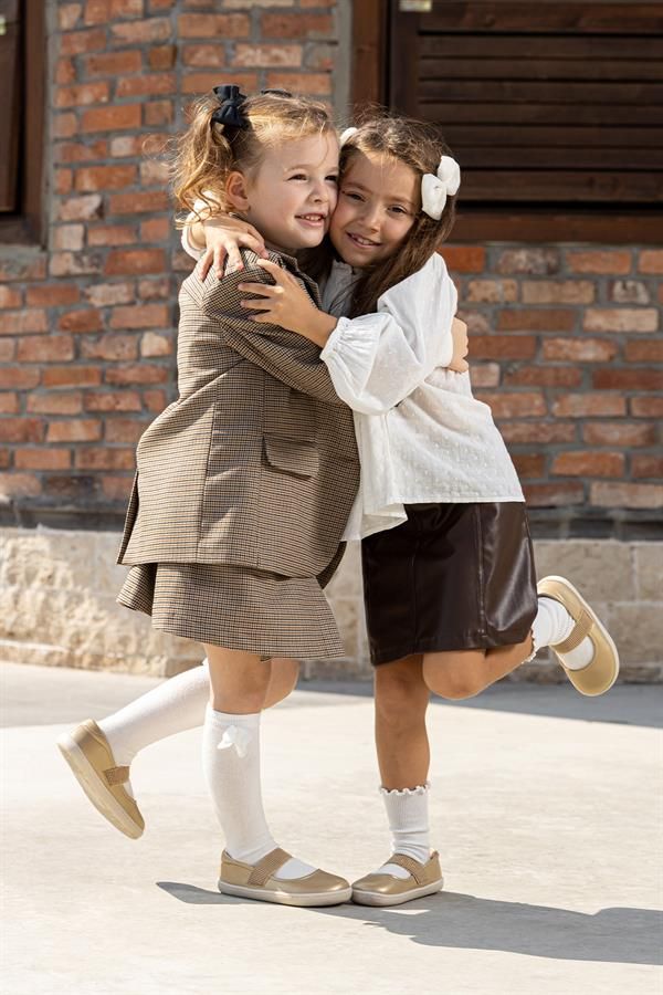 Παιδικά Παπούτσια Mary Jane - Χρυσαφί (Μεγέθη 24-32)