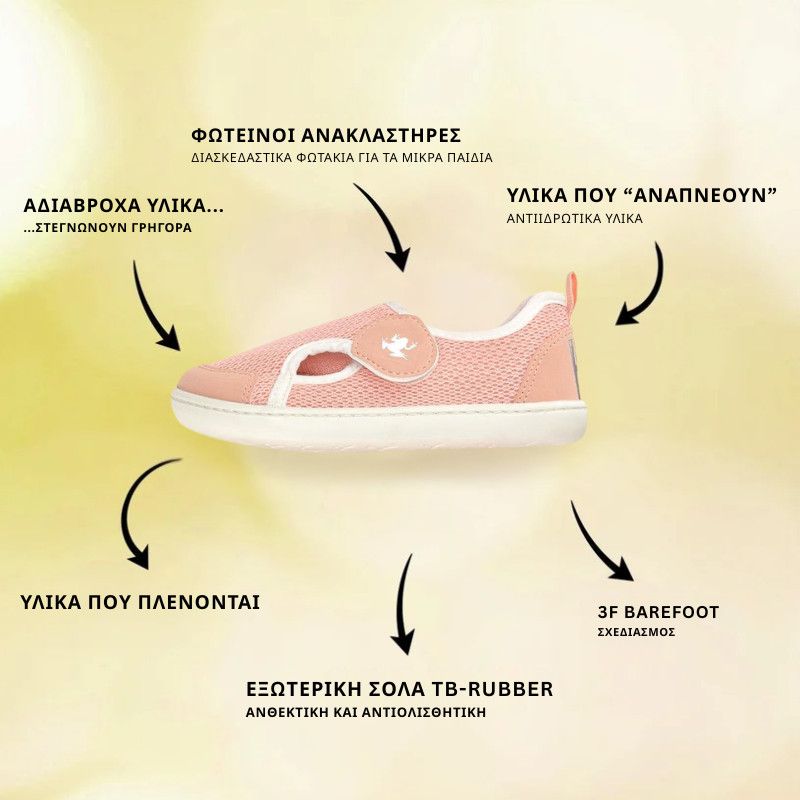 Παιδικά Παπούτσια MULTI - Ροζ (Μεγέθη 20-32)