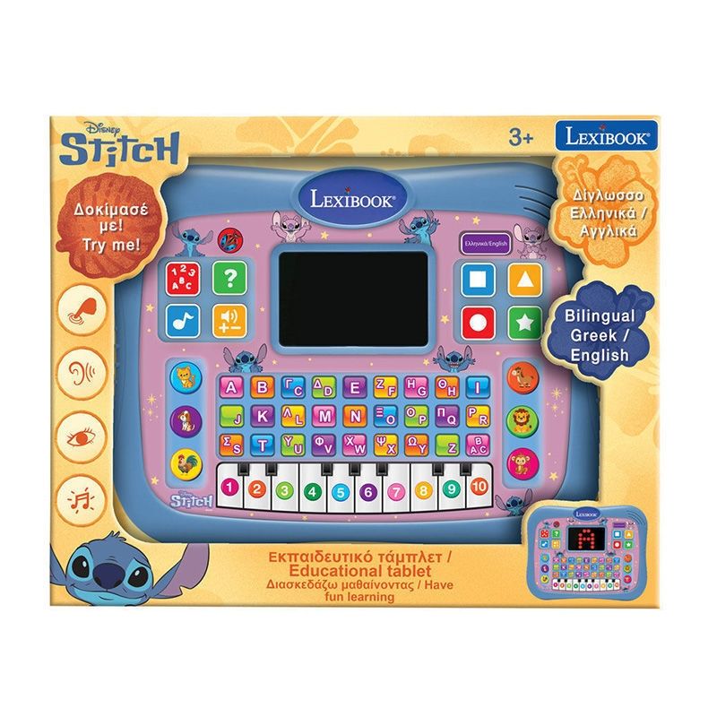 Εκπαιδευτικό Δίγλωσσο Tablet Stitch 3+ Ετών Lexibook JCPAD007Di8