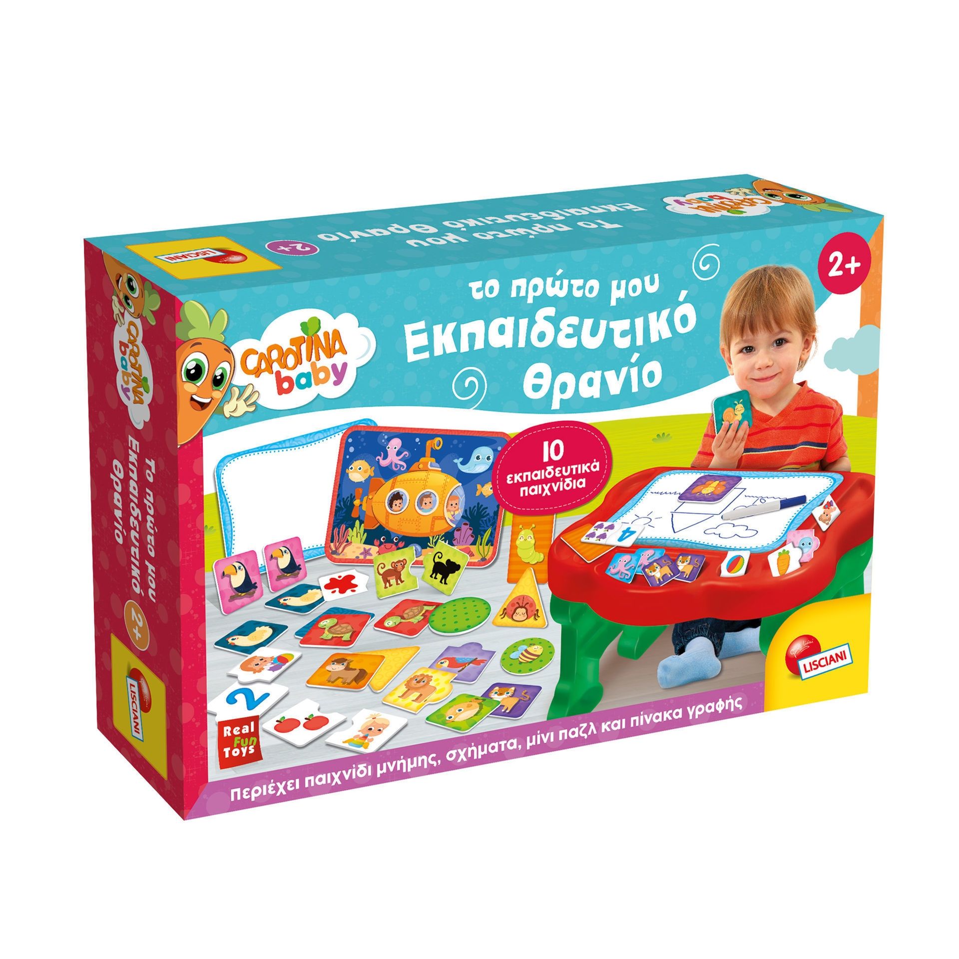 Το Πρώτο Μου Εκπαιδευτικό Θρανίο Carotina Baby 102303