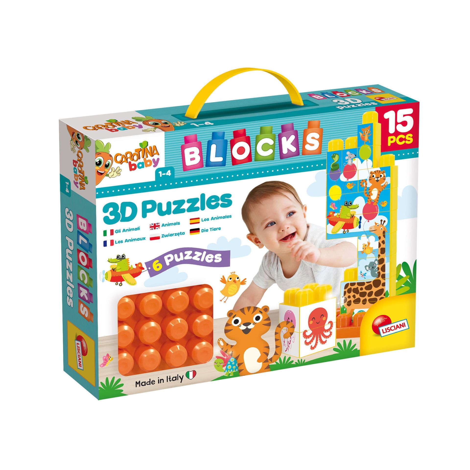 CAROTINA BABY BLOCKS PUZZLE 3D ΖΩΑ