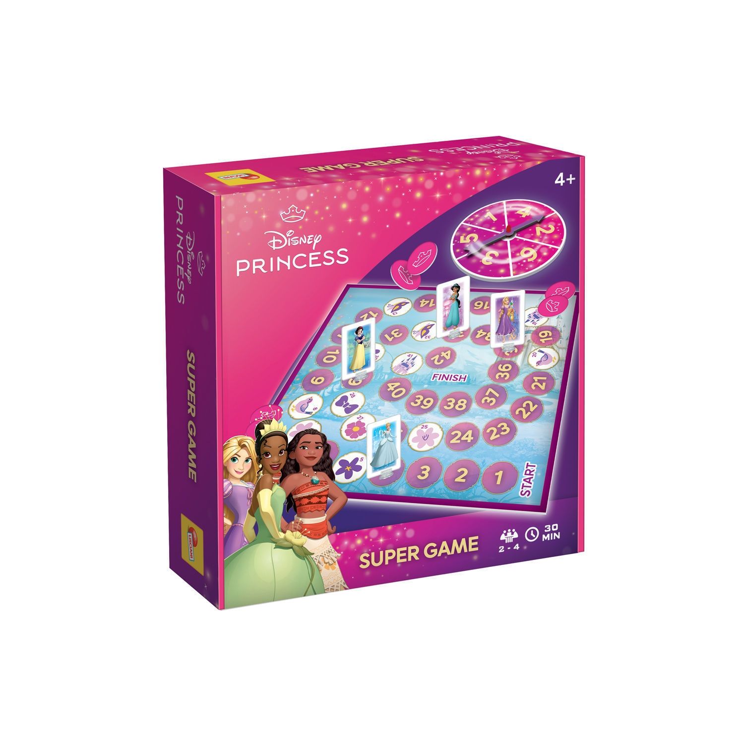 Επιτραπέζιο Super Game Mini Disney Princess – Παιχνίδι Τσέπης για 2-4 Παίκτες | 4+ Ετών - 113224