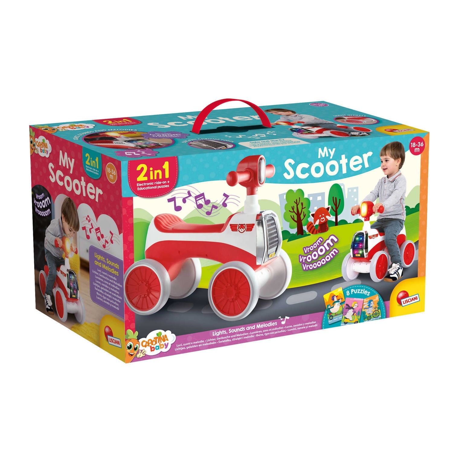 Περπατούρα My Scooter 2 σε 1 Carotina Baby 102235