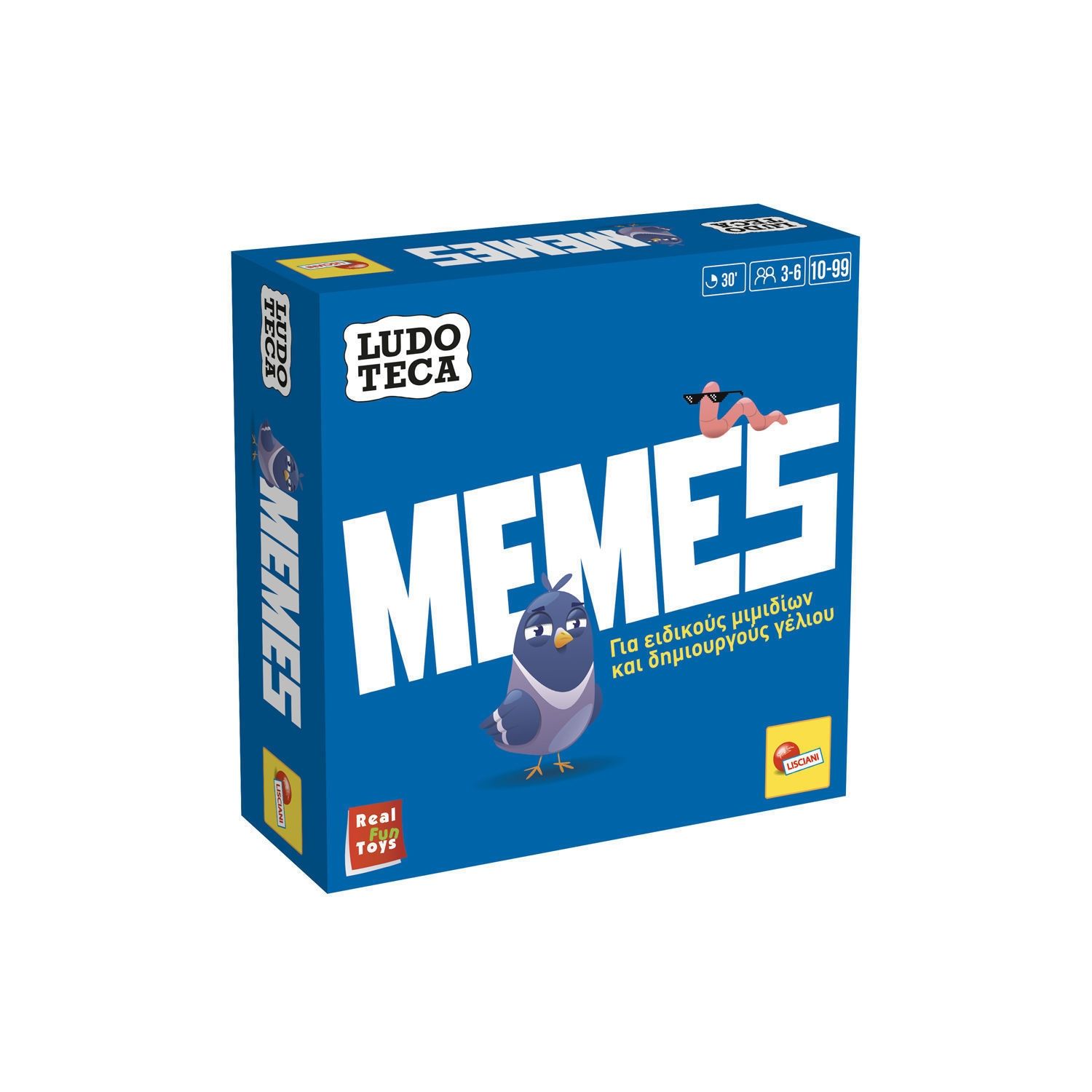 Επιτραπέζιο Ludoteca Pocket Memes - Παιχνίδι Δημιουργίας Memes για 3-6 Παίκτες 10-99 Ετών 110506