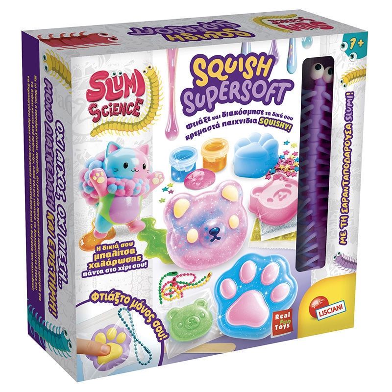 Slumi Science – Φτιάξε τα Δικά σου Squish Supersoft Φιλαράκια | 7+ Ετών - 117963