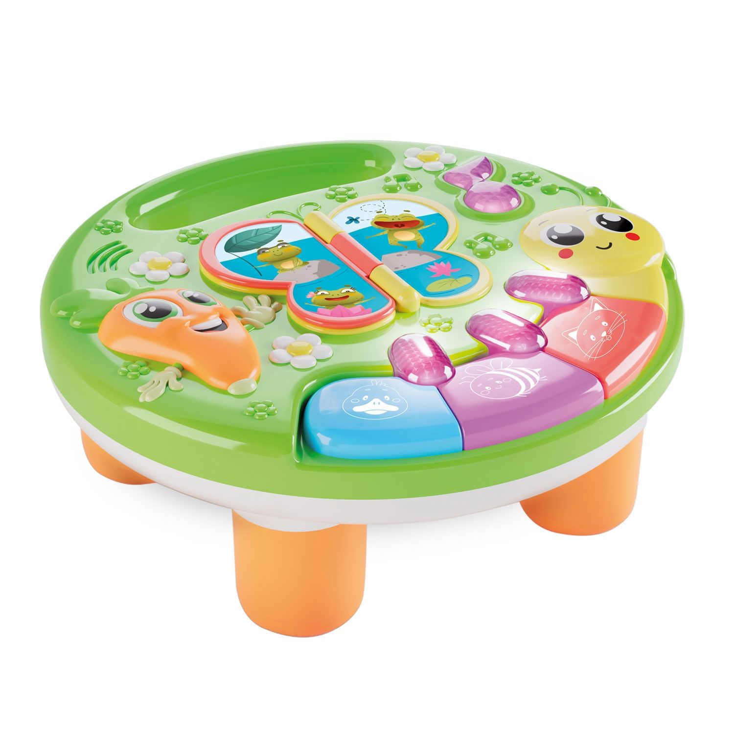 Mini Εκπαιδευτικό Τραπεζάκι Ζωάκια με Ήχους & Φώτα Carotina Baby Lisciani 109913